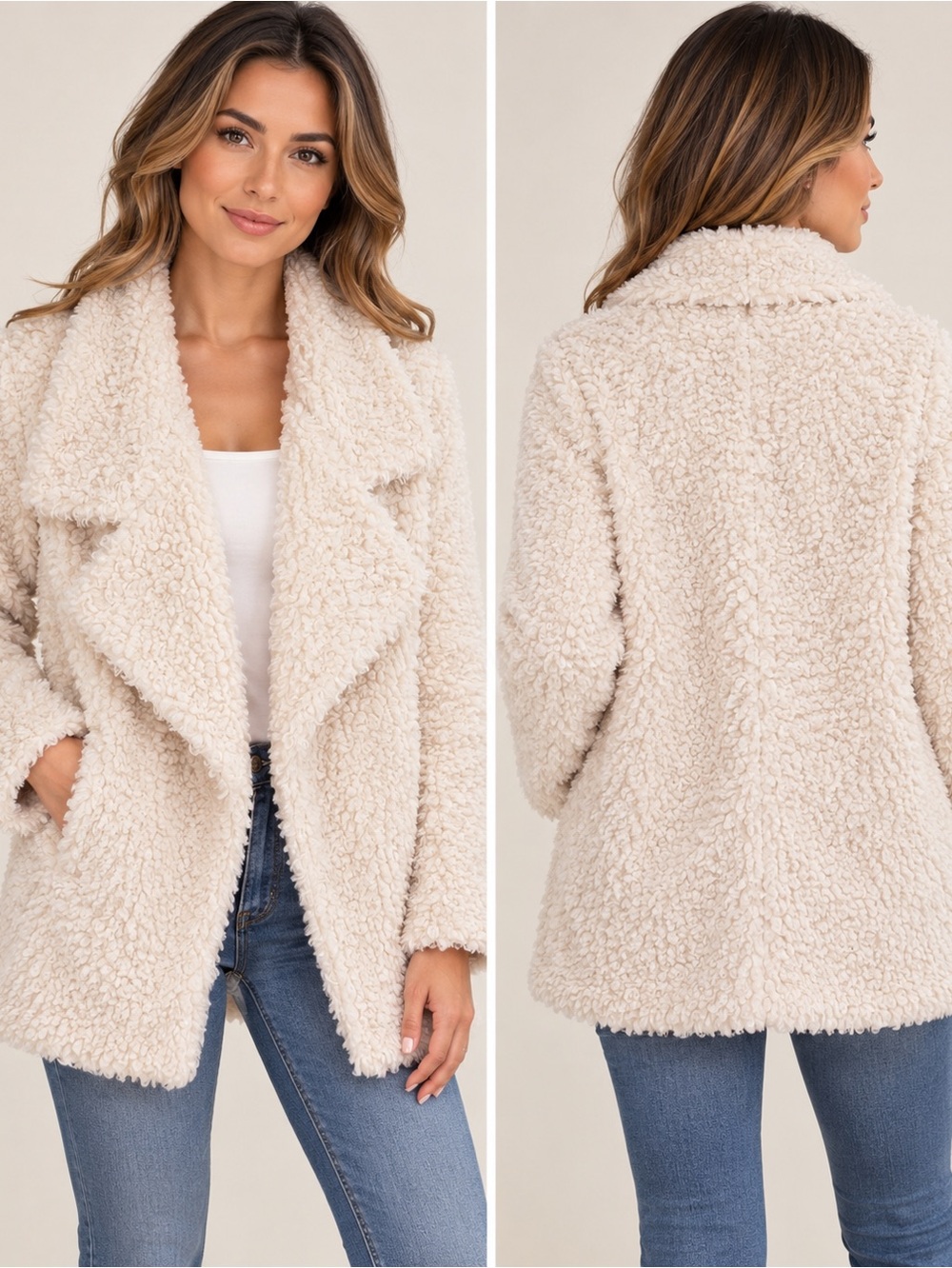 Audrey Sherpa jacket.